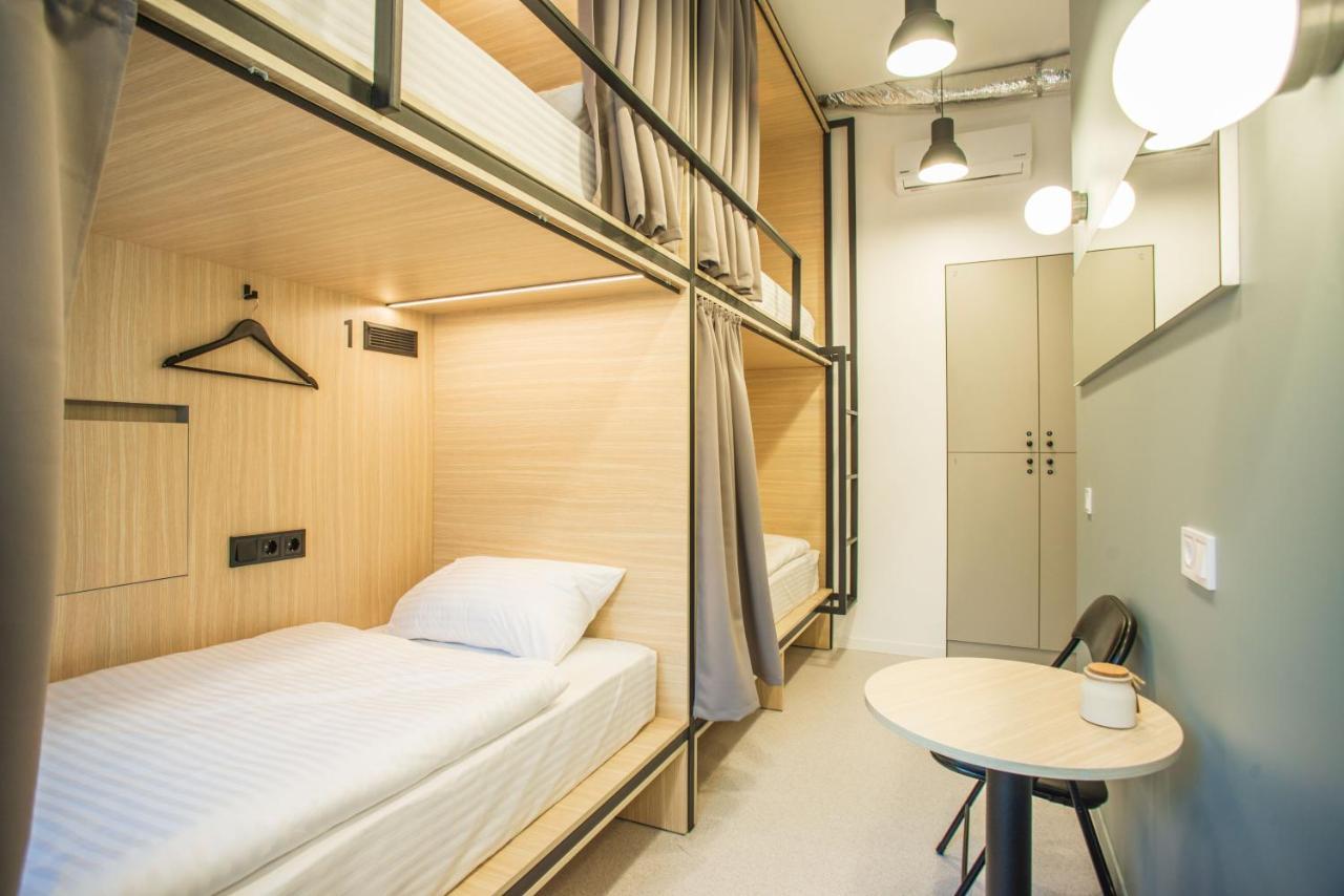 Capsule Hotel&Hostel Charkiw Exterior foto